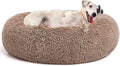 MIXJOY Orthopedic Dog Bed Comfortable Donut Cuddler Round Pet Beds Ultra Soft Washable Dog and Cat Cushion Bed (20''/23''/30'') (30'', Brown) by MIXJOY