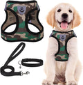 PUPTECK Dog Harness, Collar and Leash Set No Pull for Small Medium Sized | Soft Mesh Puppy Step-in Escape Proof Reflective No Choke Pet Cat Adjustable Walking Vest by PUPTECK