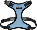 Voyager Step-in Lock Dog Harness - Baby Blue/Black Trim, X-Small | 13 - 16" in Chest, Adjustable, Breathable Air Mesh, Lightweight for Daily Walks, Strong Clips, Heavy Duty D-Ring by BestPetSuppliesLLC