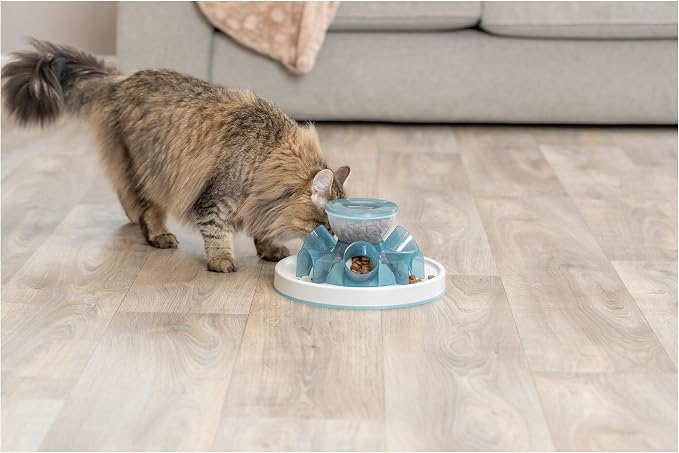 TRIXIE Tunnel Slow Feeder for Cats and Dogs, Interactive Cat Toy, Pet Food Dispenser, Treat Dispenser (Pack of 3) - Image 5