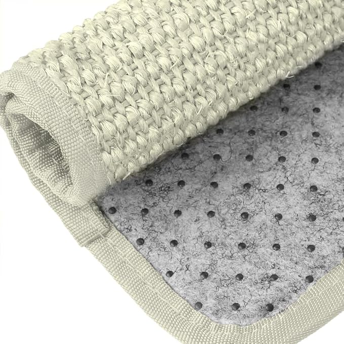 Cat Scratching Pad Natural Sisal Sofa Bed Corner Furniture Protector | Cat Scratcher Mats Protecting Carpets and Sofas Couch Corner Furniture Anti-slip Sisal Cat Repellent Mat for Sofa Desk Legs - Image 6
