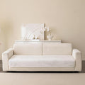 Easy Clean Couch Cover for Dogs,Non Slip Sofa Covers Washable for 3 Cushion Couch Sofa Sectional Sofa Slipcover, Furniture Protector (1 PCS 36"x94" White) by Aucrovee