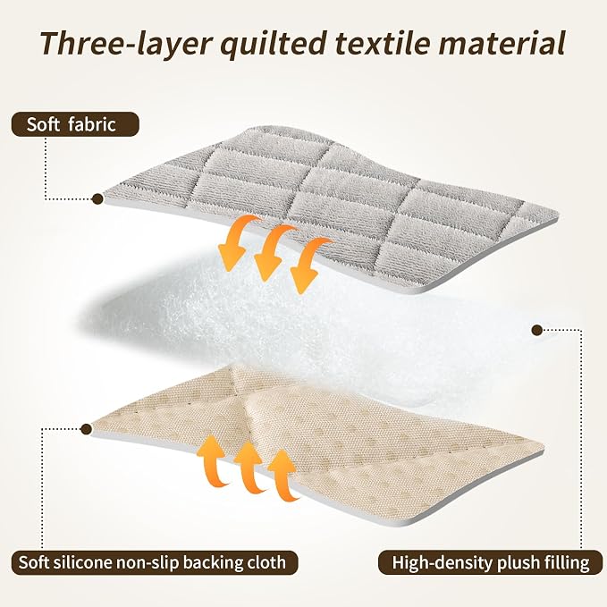 Couch Covers for Dogs, Velvet Dog Couch Cover, Pet Couchs Covers for Loveseat, Couchs Protector for Dogs, Sofa Cover for Pets Washable(1PC, Light Grey, 27.6"×59.1", 2 Seater) - Image 6