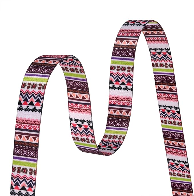 Mihqy Dog Collar for Large Dogs, Fashion Design, Pink Bohemia,L | Neck Fit 14.9"-24.8", Multiple Patterns，4 Sizes for Small Medium Large Dogs, Comfortable for Walks and Outdoor Hikes - Image 4