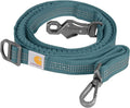 Carhartt Shock Absorbing Dog Leash Harbor Teal | Pet Durable Nylon Webbing, for Dogs, Reflective Stitching for Visibility by Unknown