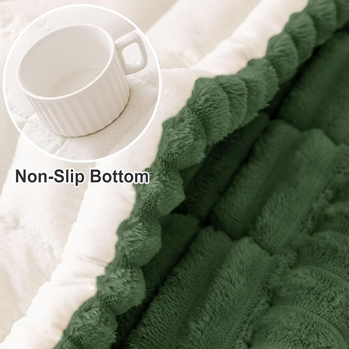 hyha Couch Cover for Dogs, Washable Non Slip Plush Flannel Sofa Protector | Thick Flannel, Anti-Slip Backing, Pet Hair & Scratch Protection, Fits Sofa & Loveseat (35.4" x 88") - Image 6