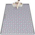 Silicone Cat Litter Mat 40" x 28" Cat Mat for Litter Box, Light Grey | Extra Large Litter Box Mat, Waterproof Cat Litter Trapping Mat, Non-slip, Leakproof Kitty Litter Mat with Bone Pattern by Bartuke