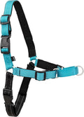 PetSafe Easy Walk Deluxe Dog Harness, No Pull Dog Harness – Perfect for Leash & Harness Training – Stops Pets from Pulling and Choking on Walks – Medium, Ocean by PetSafe