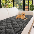 NILUOH Couch Cover for Dogs Washable, Non-Slip Sofa Protector 27.6"x59" | Dog Couch Cover, Soft Quilted Flannel, Scratch & Stain Resistant, Machine Washable, Suitable for Leather & Fabric Couch by NILUOH