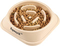 Slow Feeder Dog Bowls for Large Dogs | Non-Slip Base, Anti-Choking Design, Reduces Bloating & Overeating, Easy to Clean, 4 Cups by Yopnoyik