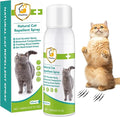 Cat Deterrent Spray, Natural Cat Repellent for Indoor & Outdoor Use, Safe Anti-Scratch Furniture Protector, Effective Cat Training Aid Spray for Sofa, Carpet & Door 150ml by Chaohua