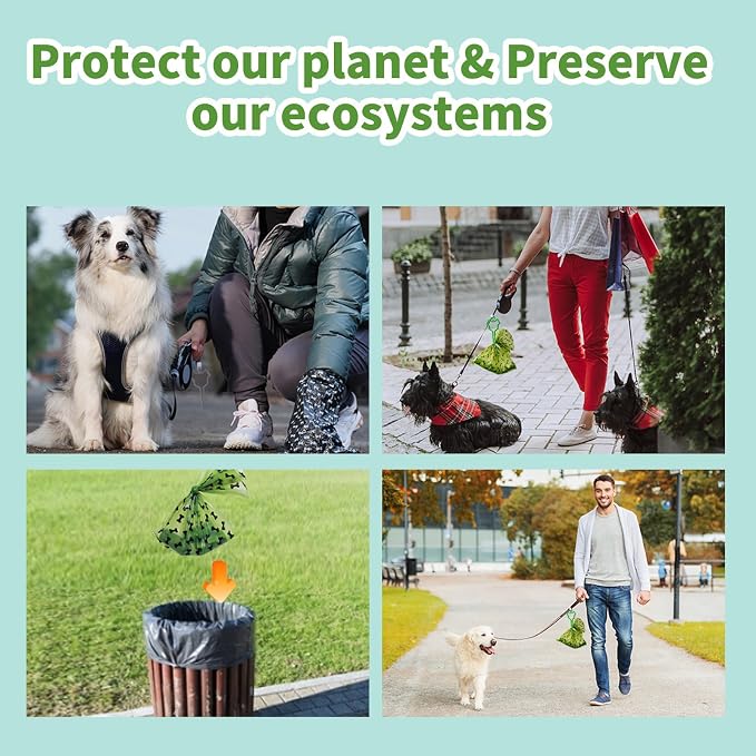 Dog Poop Bags with Dispenser | Leak Proof, Pet Waste Bags - Image 10