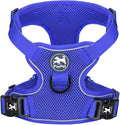 PoyPet Mesh Dog Harness, Reflective Breathable Puppy Vest for Small Dogs | Lightweight, Soft Air Mesh, Back D-ring, Adjustable, Comfortable, Double Padded, No Choke, for Daily Walking, XS, Royal Blue by PoyPet