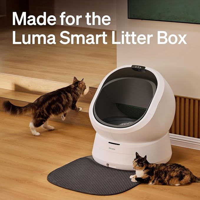 PETLIBRO Large Cat Litter Mat Compatible with Luma Self-Cleaning Cat Litter Box, Waterproof Litter Trapping Floor Mat, Non-Slip & Easy to Clean - Image 4