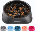 MateeyLife 1-Pack Slow Feeder Dog Bowls, 2 Cups, Dog Puzzle Feeder Bowl | Food-contact safe, dishwasher safe, non-slip base, maze design, for fast eaters, for dogs and cats, daily mealtimes by MateeyLife