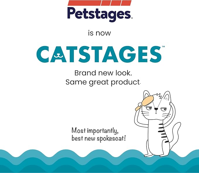 Catstages Catnip Plaque Away Pretzel Interactive Cat Dental Chew Toy, 2.8" | Multiple Textures Help Keep Teeth Clean & Massages Gums, Contains Catnip, Bat & Chase, Enrichment for Cats & Kittens - Image 7