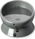 Y YHY Elevated Cat Food Bowl, Raised Pet Food and Water Bowl, Ceramic, 15oz by YYHY