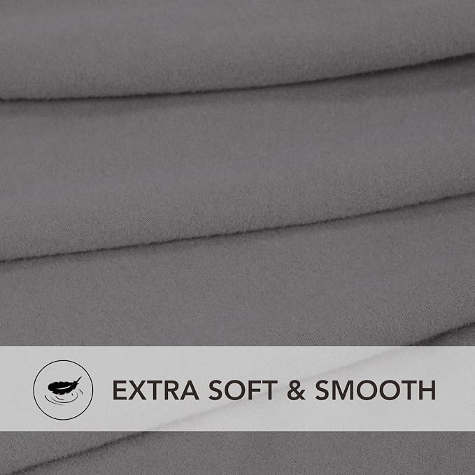 PureFit Super Stretch Sofa Slipcover – Spandex Non Slip Soft Couch Sofa Cover, Washable Furniture Protector with Non Skid Foam and Elastic Bottom for Kids, Pets (Oversized, Light Gray) - Image 5