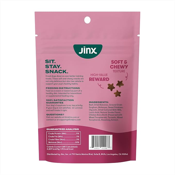 Jinx Dog Training Treats, Bite-Sized Training Treats for Dogs, Beef, 4oz | 6 Pack Healthy Dog Treats Training with Grass-Fed Beef, Vitamins for Immunity & No Fillers for Puppies, Adults & Seniors - Image 9