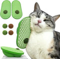miwoowim 2PK Wall-Mounted Catnip Groomer Balls with Corner Scratcher | Comes with catnip & gall fruit spare balls. Easy peel-and-stick adhesive for walls/corners. Promotes self-grooming & fun by miwooim