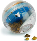 Pet Zone IQ Treat Ball, Interactive Dog Dispenser Toy, 4 Inch Slow Feeder | Mental stimulation for pups, fill with snacks to extend eating time and keep them busy, engaged and entertained at home daily by Pet+Zone