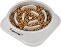 Slow Feeder Dog Bowls for Large Dogs | Non-Slip Base, Anti-Choking Design, Reduces Bloating & Overeating, Easy to Clean, 4 Cups by Yopnoyik