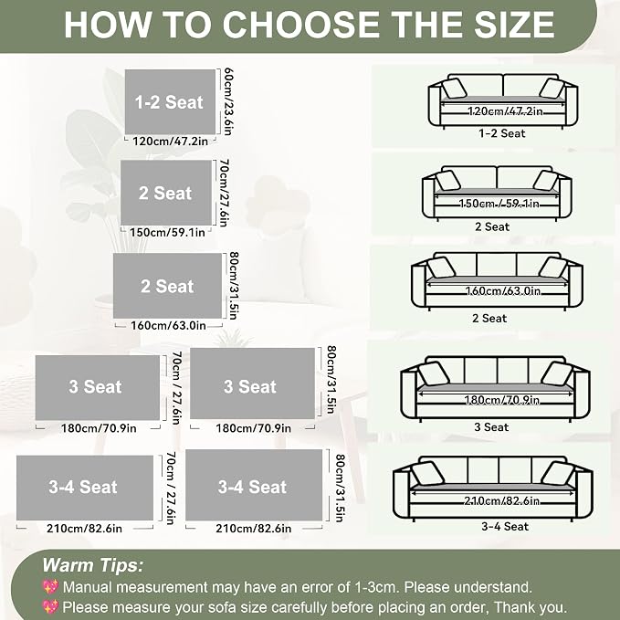 OTOB Pet Couch Cover Washable, Anti Slip Dog Sofa Covers Protector | Light Gray, 31.5" x 82.7", All Seasons, Soft Fuzzy Plush, 3 Cushion Furniture Protector, Breathable, Thick Wear-Resistant - Image 9