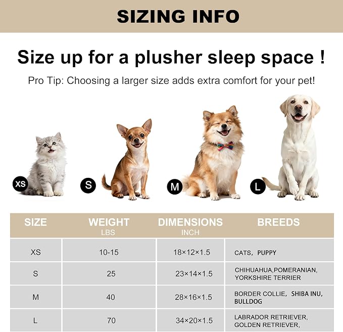 pobopobo Dog Crate Pad, Ultra Soft & Anti-Slip Kennel Mat, Secure Fit for Metal Crates & Dog Cages, Washable Cozy Bed for Small Medium Large Dogs (Light Brown, XS(18"*12"*1.5")) - Image 7