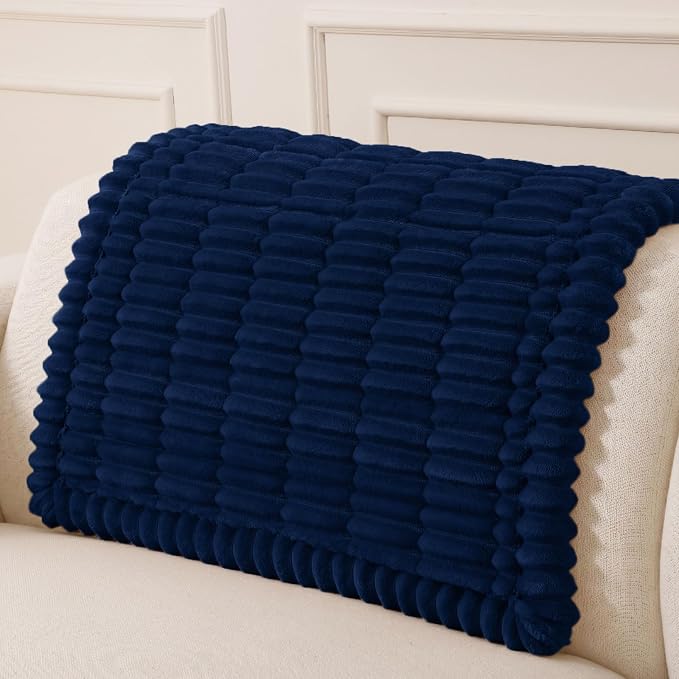 hyha Couch Cover for Dogs, Washable Non Slip Plush Flannel Sofa Protector | Thick Flannel, Anti-Slip Backing, Pet Hair & Scratch Protection, Fits Sofa & Loveseat (35.4" x 35.4") by hyha