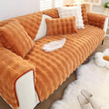 Faux Fur Couch Covers for Sofa Thick Fuzzy Sofa Covers for Dogs | Soft Warm Couch Cover Shaggy Fuzzy Sectional Sofa Cover Non-Slip Plush Sofa Slipcover Furniture Protector by WelcometoXSlive