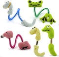 Interactive Cat Toys Set, Silvervine Chew Sticks and Catnip Spring Ropes, Indoor Cat Toys for Exercise and Dental Care, for All Cat Breeds (5 Packs) by Unknown