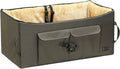 Petsfit Dog Booster Seat For 2 Small Dogs or Medium Dog up to 45 lb, Large Dog Car Seat With 2 Big Pockets for Cars, Trucks and SUVs (Large, Dark Brown) by Petsfit