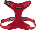 Voyager Step-in Lock Dog Harness - Red, X-Large | 23 - 28" in Chest, Adjustable, Breathable Air Mesh, Lightweight for Daily Walks, Strong Clips, Heavy Duty D-Ring by BestPetSuppliesLLC