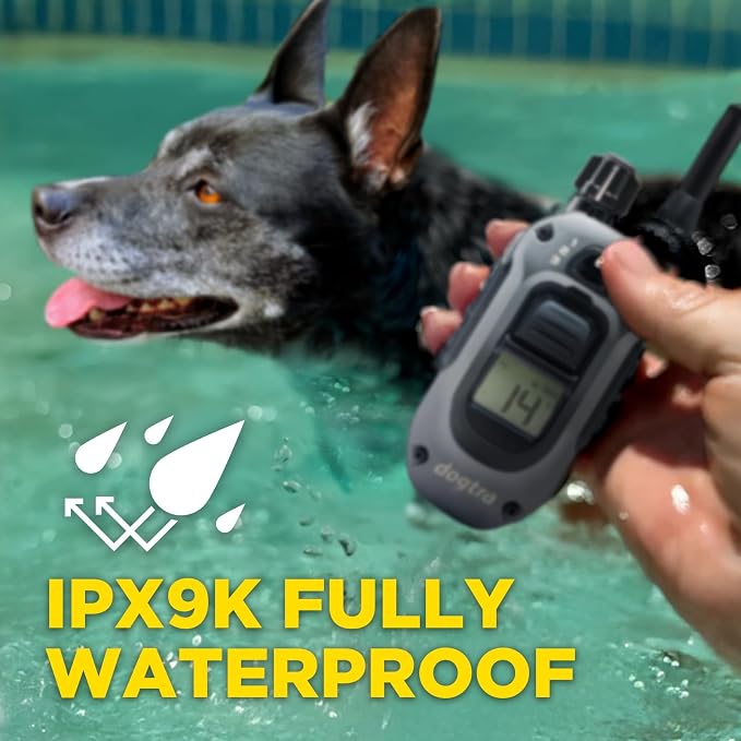 Dogtra 280X E-Collar with Remote [New Edition] 10 lbs+, 1/2 Mile Range, LED Light, 100 Levels of Precise Control for Stubborn Dogs, Waterproof, Boost for Quick Recall, Vibration, Safety Lock & Tone - Image 6