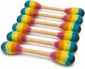 Glaciart One Swabs Cat Toys with Catnip - 6 Pk | Durable for Chew, Cute Cat Toys Interactive Kitty for Boredom, Exercise, & Play | Filled w/Organic Catnip for Anxiety & as Digestive Aid | Gift Idea by GlaciartOne