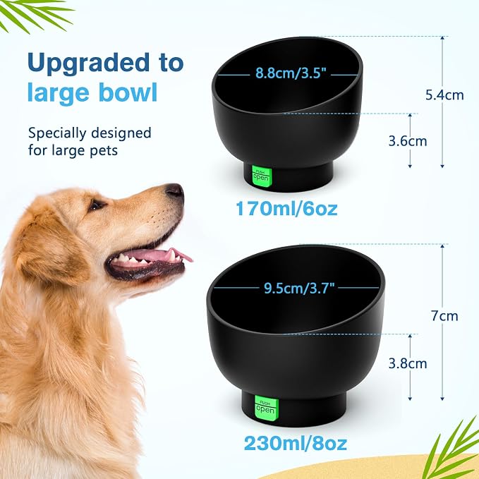 Pecute Portable Dog Water Bottle 29oz, Pet Walking Water Bottle | Dog Travel Water Bottle, Leakproof, Lightweight Dog Water Bottle Dispenser for Outdoor Walks Trips Hikes Travels - Image 7