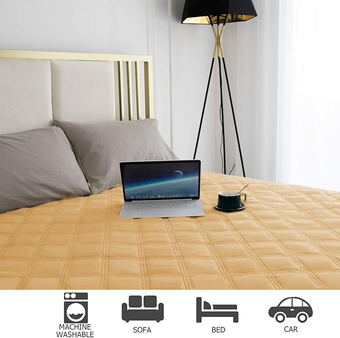 Ameritex Waterproof Dog Bed Cover Pet Blanket with Anti-Slip Back for Furniture Bed Couch Sofa - Image 3