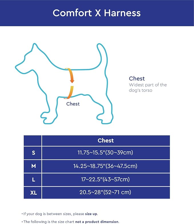Gooby Comfort X Head-in Dog Harness, Choke-Free, Pink, Medium | Patented choke-free X-frame; Secure head-in fit; Lightweight breathable mesh; Back metal D-ring; Machine washable - Image 2