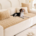 Tiwwie Couch Cover for Dogs Fuzzy Sofa Covers for Pet, Non Slip Sofas Pad | Dog Cover for Couch with Grip Backing, Pet-Friendly Washable Sofa Slipcover Cushion Protector, Pet Dogs Mat by TIWWIE