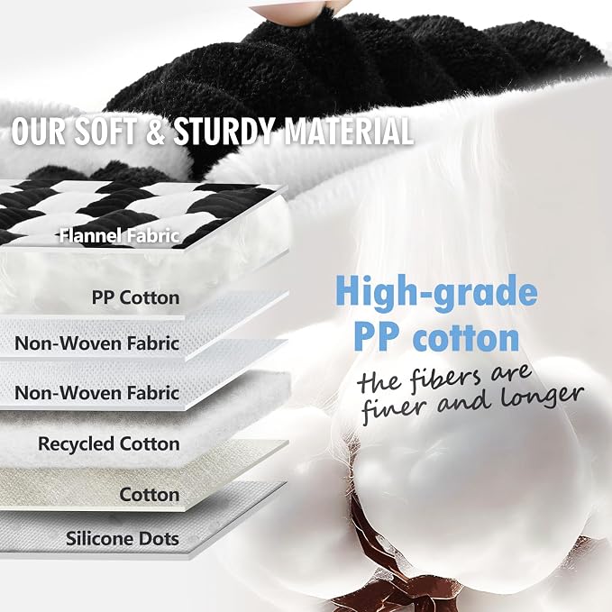 Dog Bed for Car Back Seat, Non-Slip Backseat Pet Mat Standard | Soft Blanket for Travel, Plaid Flannel, Quilted PP Cotton Filling, Non-Slip Backing, Machine Washable, Fit Backseat Extenders - Image 5