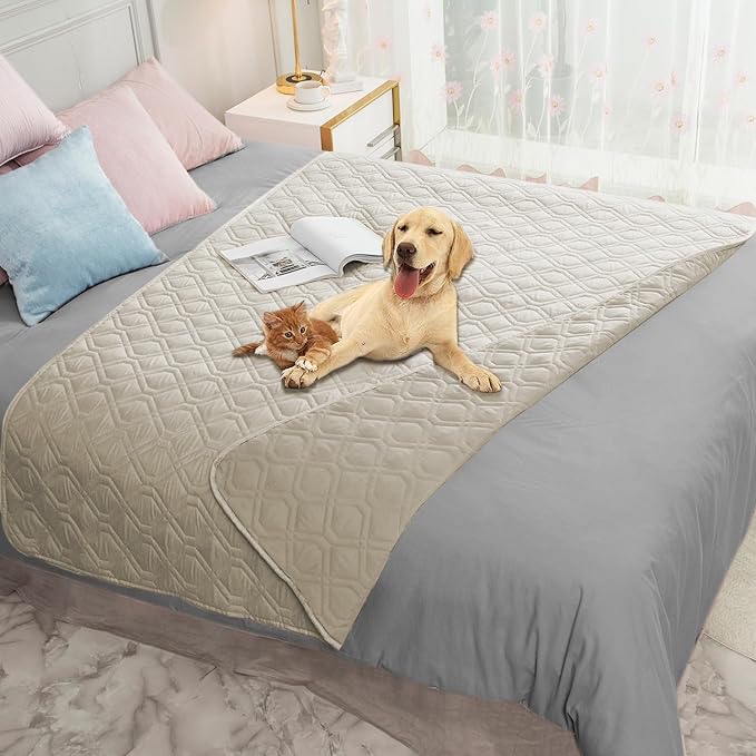 Ameritex Waterproof Dog Bed Cover Pet Blanket for Furniture Bed Couch Sofa Reversible by Ameritex