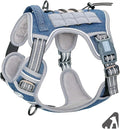 AUROTH Dog Harness for Small Medium Dogs, Tactical No Pull Dog Vest | No Choke, Heavy Duty, Reflective, Military K9, Adjustable, Handle, Easy Control for Walking, Army yellow, Small by AurothPets