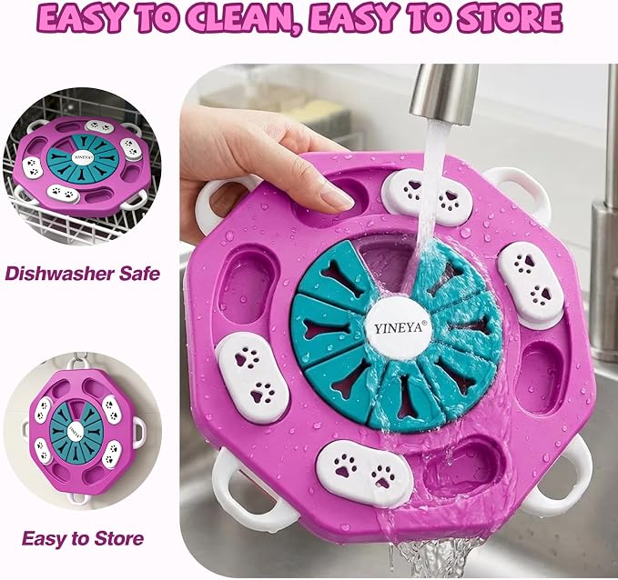 YINEYA Dog Puzzle Toy, Enrichment Toys for Dogs Mental Stimulation | Interactive Treat Brain Games, Treat Dispensing, Keep Them Busy, Training IQ, for Puppy, Small, Medium, Cats - Image 6