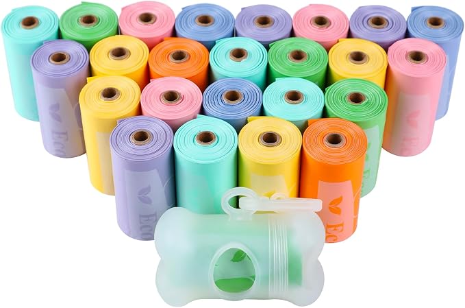 ECO-CLEAN 360 Count Dog Poop Bags with Dispenser, Leak-Proof, Unscented, 0.2 Ltr Capacity, Indoor/Outdoor Use | Leak-Proof, Unscented Doggie Waste Bags for Dogs, Cats - Image 7
