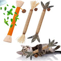 3 Pack Silvervine Cat Chew Sticks - Natural Kitten Toy for Cats by GREMBEB