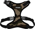 Voyager Step-in Lock Dog Harness - Army/Black Trim, Medium | 17 - 21" in Chest, Adjustable, Breathable Air Mesh, Lightweight for Daily Walks, Strong Clips, Heavy Duty D-Ring by BestPetSuppliesLLC