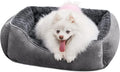 JOEJOY Rectangle Dog Bed for Large Medium Small Dogs - Washable Orthopedic Sofa Bed, Soft Breathable Puppy & Pet Cuddler, Durable Calming Dog Bed with Anti-Slip Bottom, Multiple Sizes, Dark Grey by JOEJOY