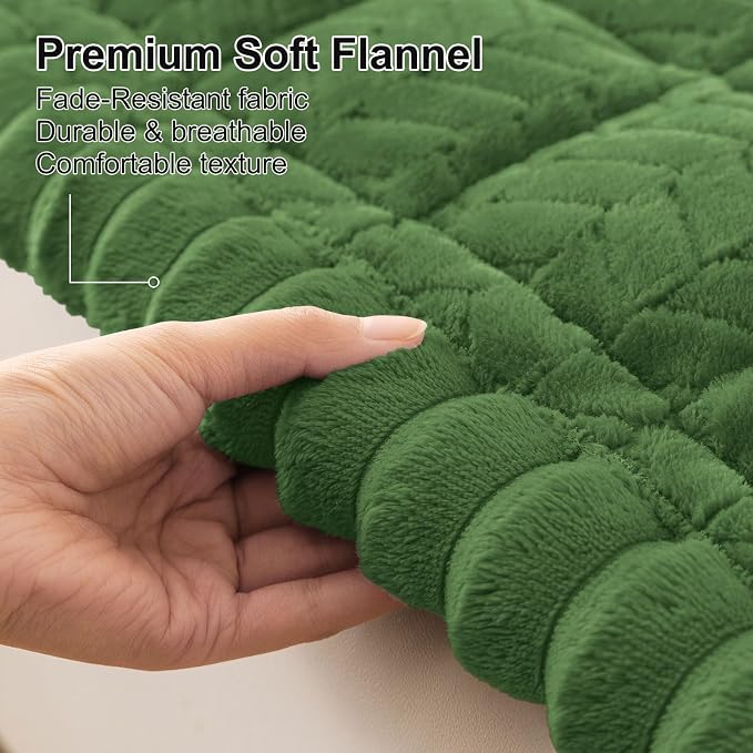 Smiry Couch Cover for Dogs, Non Slip Fuzzy Pet Sofa Covers Washable | Sofa Slipcovers for 3 Cushion Couch, Soft Thick Furniture Protector for Cats Dogs, Against Fur, Dirt, Scratch (27.6"x82.7") - Image 2