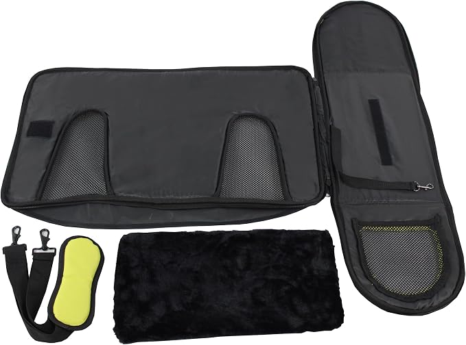 EliteField Deluxe Soft Pet Carrier for Cats and Dogs (3-Year Warranty) | Airline Approved, Waterproof, Plush Bed, Built-In Leash, Adjustable Shoulder Strap, Foldable - Image 3