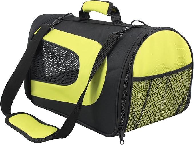 EliteField Deluxe Soft Pet Carrier for Cats and Dogs (3-Year Warranty) | Airline Approved, Waterproof, Plush Bed, Built-In Leash, Adjustable Shoulder Strap, Foldable - Image 2